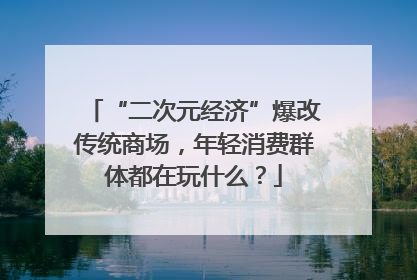 “二次元经济”爆改传统商场，年轻消费群体都在玩什么？