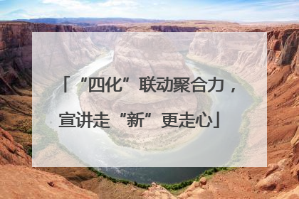 “四化”联动聚合力，宣讲走“新”更走心