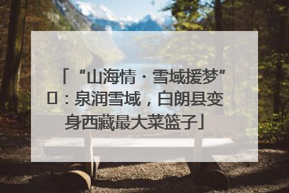 “山海情・雪域援梦”⑪：泉润雪域，白朗县变身西藏最大菜篮子