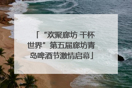 “欢聚廊坊 干杯世界”第五届廊坊青岛啤酒节激情启幕