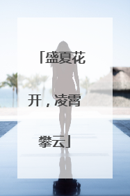 盛夏花开，凌霄攀云