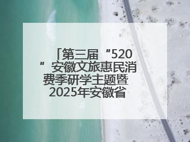 第三届“520”安徽文旅惠民消费季研学主题暨 2025年安徽省“四季村歌”特色展演燃动池州