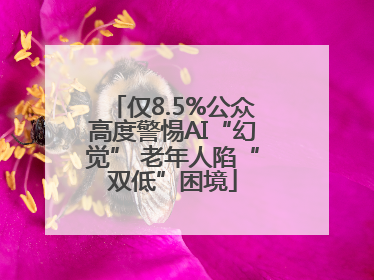 仅8.5%公众高度警惕AI“幻觉” 老年人陷“双低”困境