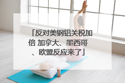 反对美钢铝关税加倍 加拿大、墨西哥、欧盟反应来了