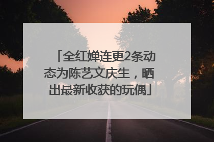 全红婵连更2条动态为陈艺文庆生，晒出最新收获的玩偶