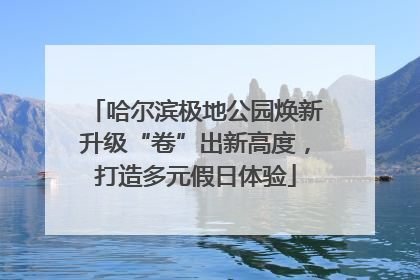 哈尔滨极地公园焕新升级“卷”出新高度，打造多元假日体验