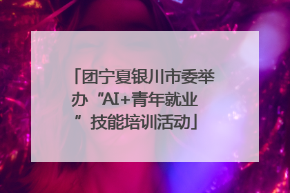 团宁夏银川市委举办“AI+青年就业”技能培训活动
