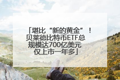 堪比“新的黄金”！贝莱德比特币ETF总规模达700亿美元 仅上市一年多