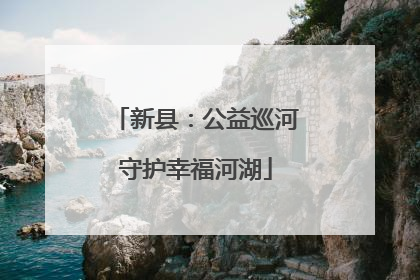 新县：公益巡河守护幸福河湖