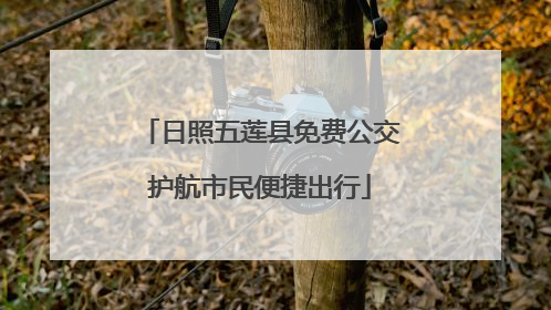 日照五莲县免费公交护航市民便捷出行
