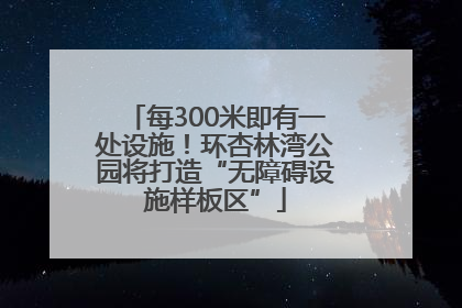 每300米即有一处设施！环杏林湾公园将打造“无障碍设施样板区”