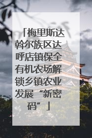 梅里斯达斡尔族区达呼店镇保全有机农场解锁乡镇农业发展“新密码”