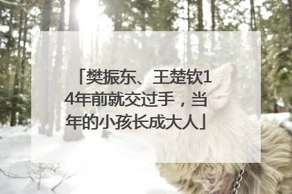 樊振东、王楚钦14年前就交过手，当年的小孩长成大人