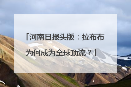 河南日报头版：拉布布为何成为全球顶流？