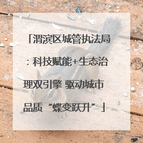 渭滨区城管执法局：科技赋能+生态治理双引擎 驱动城市品质“蝶变跃升”