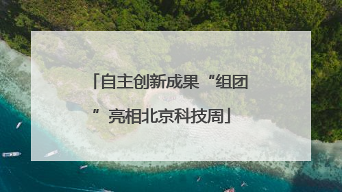 自主创新成果“组团”亮相北京科技周