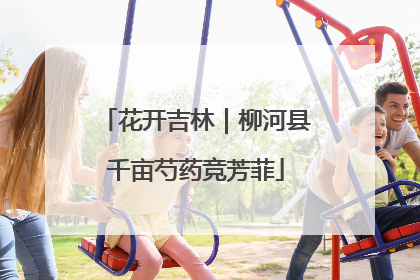 花开吉林｜柳河县千亩芍药竞芳菲
