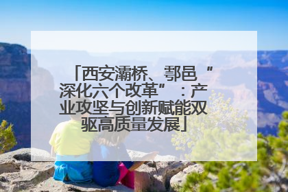 西安灞桥、鄠邑“深化六个改革”：产业攻坚与创新赋能双驱高质量发展