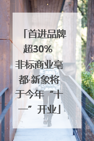 首进品牌超30% 非标商业亳都·新象将于今年“十一”开业