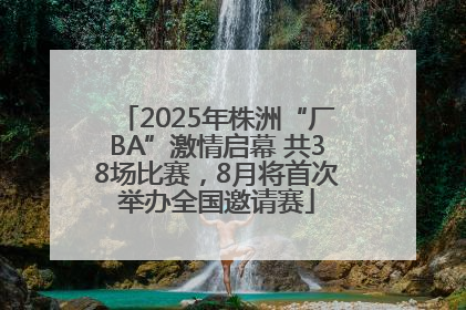 2025年株洲“厂BA”激情启幕 共38场比赛，8月将首次举办全国邀请赛