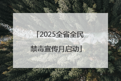 2025全省全民禁毒宣传月启动