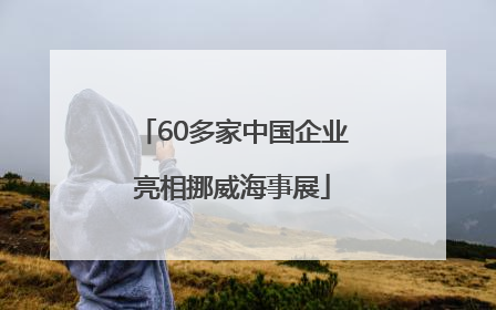60多家中国企业亮相挪威海事展