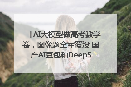 AI大模型做高考数学卷，图像题全军覆没 国产AI豆包和DeepSeek均得分144