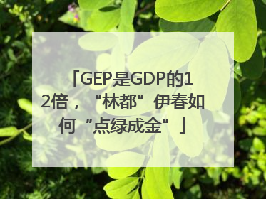 GEP是GDP的12倍，“林都”伊春如何“点绿成金”